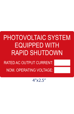 22-201 Label